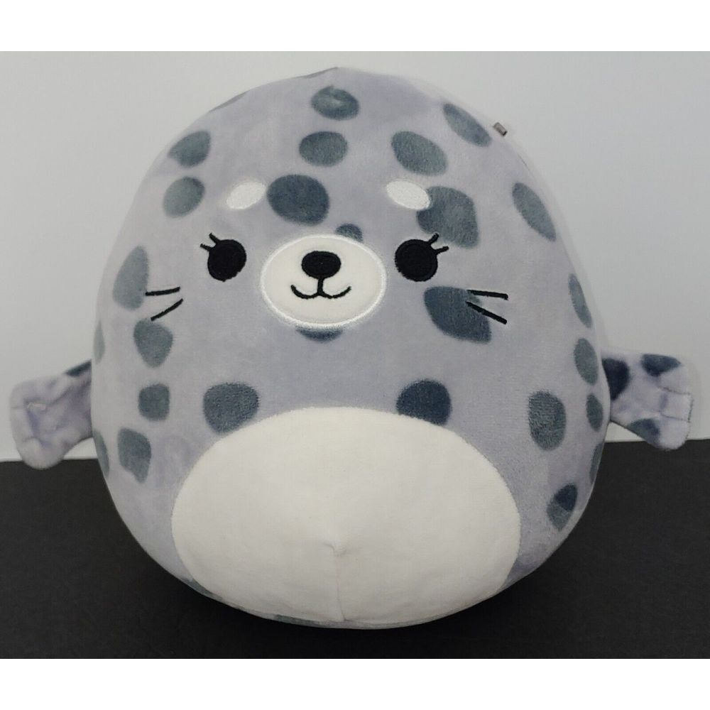 Squishmallows Isis The Gray Spotted Seal 8" Plush Stuffed Animal Kelly Toy